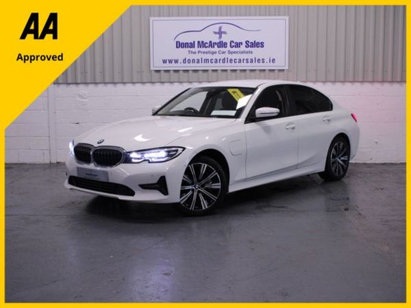 BMW 3-Series Saloon, Petrol Hybrid, 2021, White