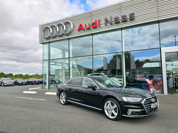Audi A8 Saloon, Petrol Plug-in Hybrid, 2021, Black