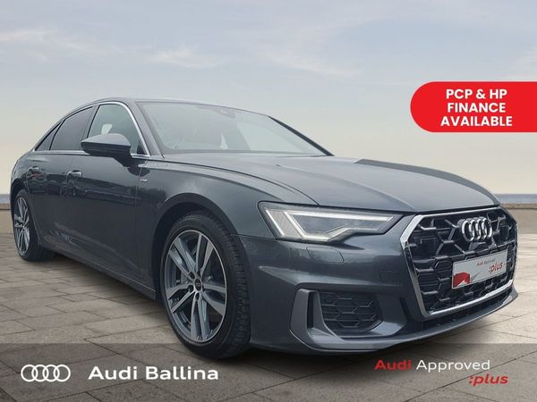 Audi A6 Saloon, Petrol Hybrid, 2025, Grey