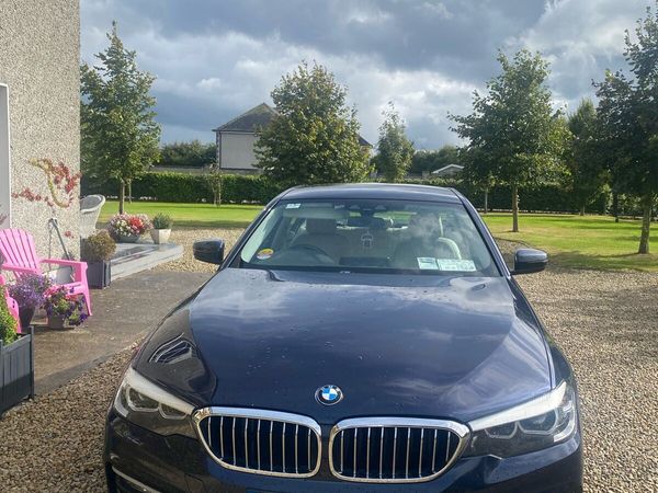 BMW 5-Series Saloon, Diesel, 2017, Blue