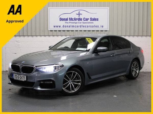 BMW 5-Series Saloon, Diesel, 2017, Blue