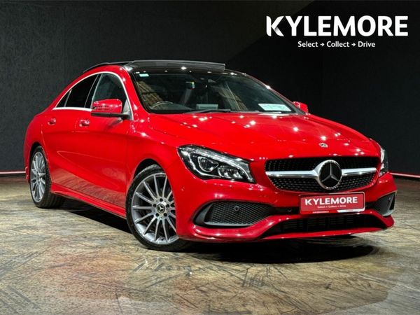 Mercedes-Benz CLA Saloon, Petrol, 2017, Red