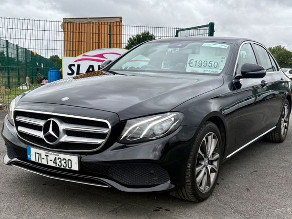 Mercedes-Benz E-Class Saloon, Petrol Plug-in Hybrid, 2017, Black