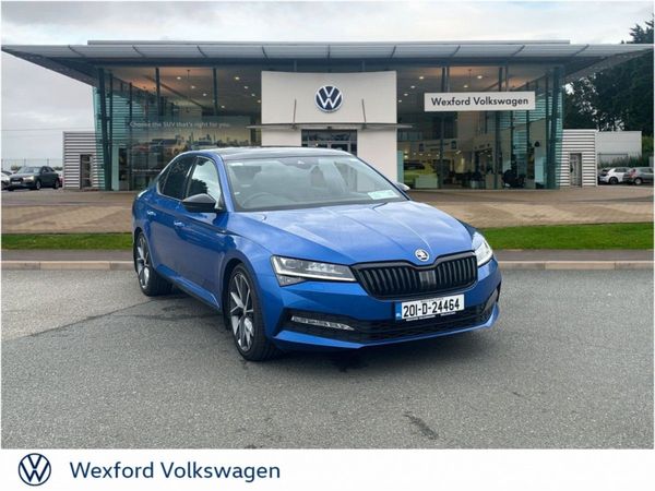 Skoda Superb Saloon, Diesel, 2020, Blue