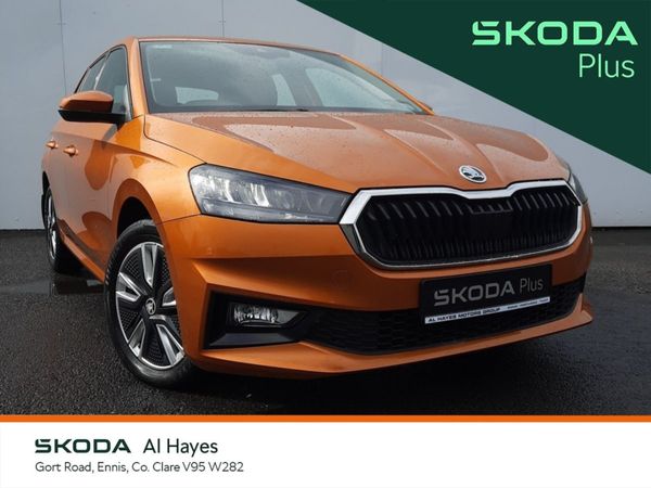 Skoda Fabia Hatchback, Petrol, 2022, Orange