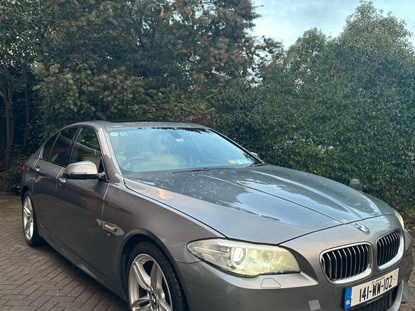BMW 5-Series Saloon, Diesel, 2014, Grey