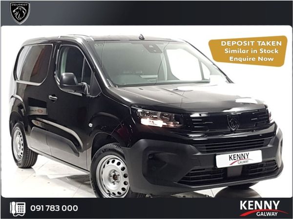 Peugeot Partner Van, Diesel, 2025, Black