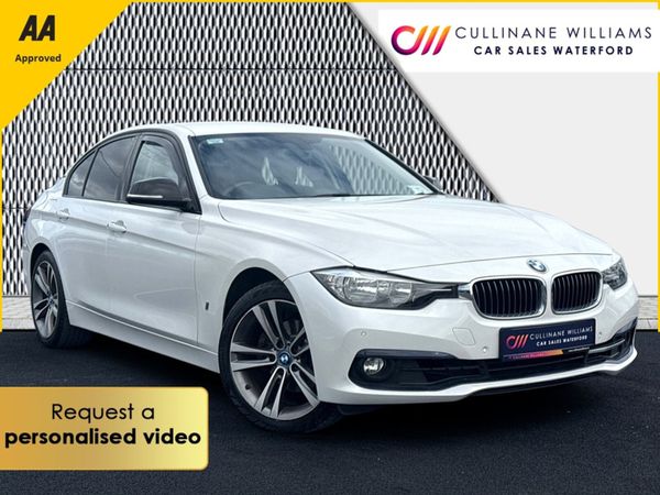 BMW 3-Series Saloon, Petrol Plug-in Hybrid, 2017, White