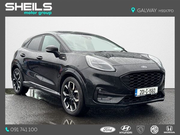 Ford Puma MPV, Petrol Hybrid, 2020, Black