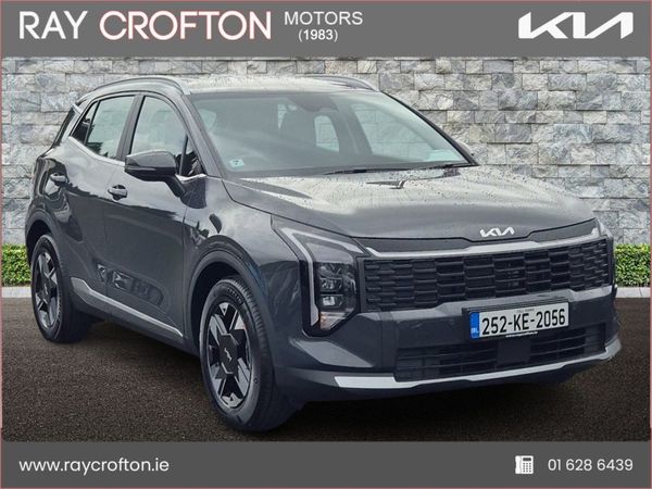 Kia Sportage Crossover, Diesel Hybrid, 2025, Grey