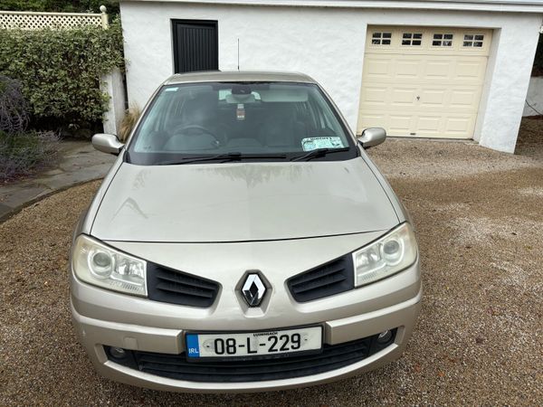 Renault Megane Saloon, Petrol, 2008, Yellow