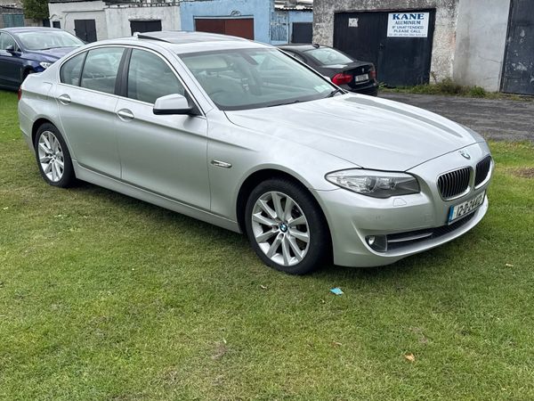 BMW 5-Series Saloon, Diesel, 2012, Silver