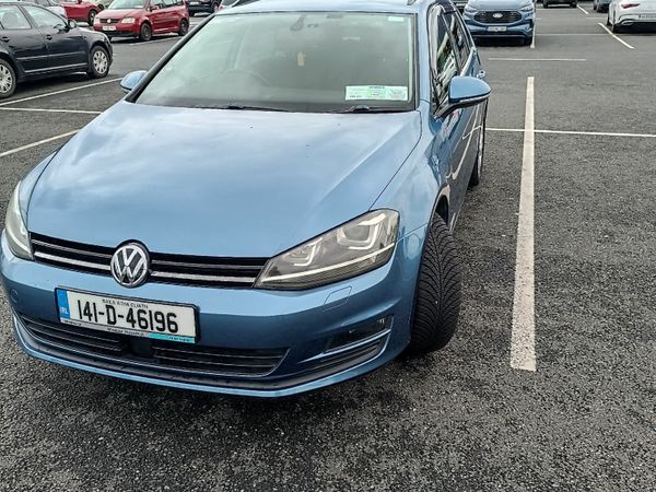 Volkswagen Golf Estate, Petrol, 2014, Blue
