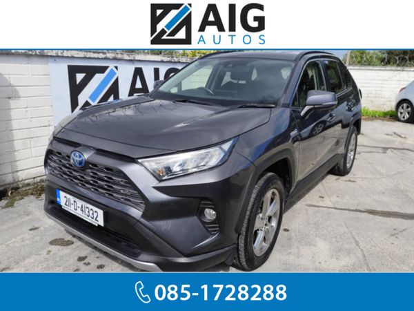 Toyota RAV4 SUV, Petrol Hybrid, 2021, Grey
