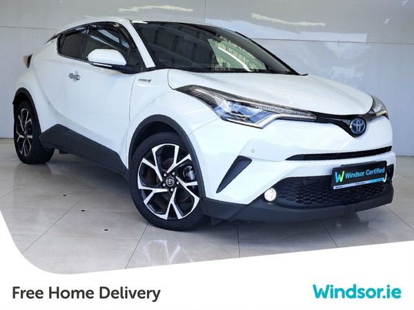 Toyota C-HR Crossover, Petrol Hybrid, 2018, White
