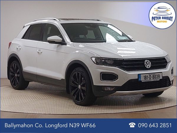 Volkswagen T-Roc SUV, Diesel, 2018, White