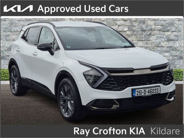 Kia Sportage SUV, Petrol Hybrid, 2025, White