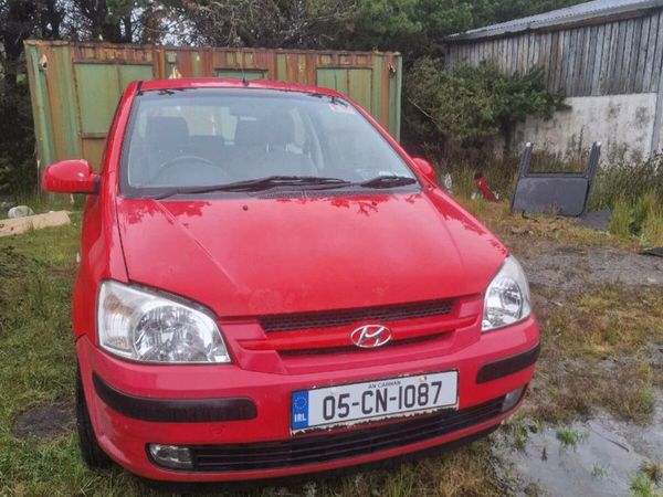 Hyundai Getz Hatchback, Petrol, 2005, Red