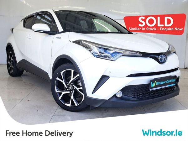 Toyota C-HR Crossover, Petrol Hybrid, 2018, White