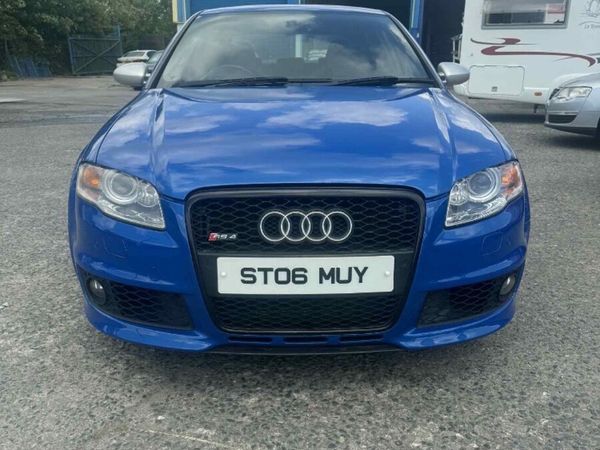 Audi RS4 Saloon, Petrol, 2006, Blue