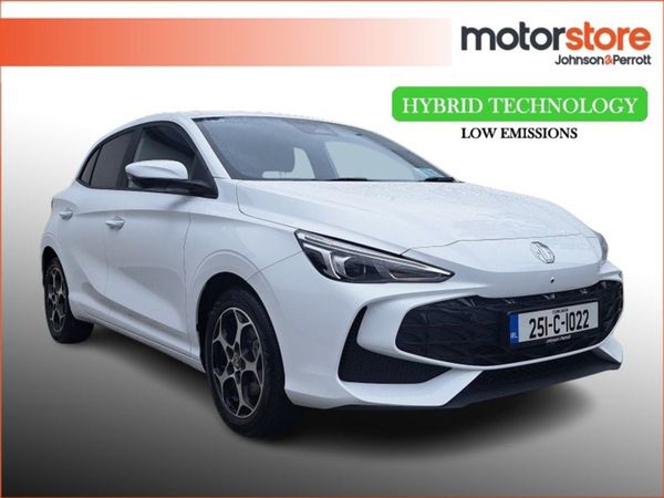 MG MG3 Hatchback, Petrol Hybrid, 2025, White