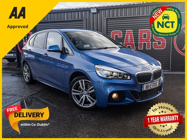 BMW 2-Series Hatchback, Petrol, 2016, Blue