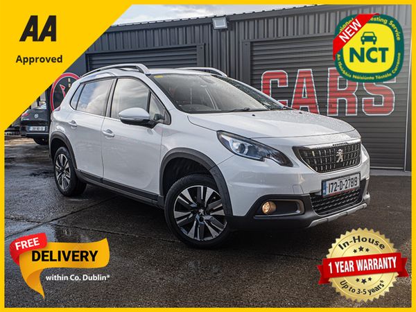 Peugeot 2008 Hatchback, Petrol, 2017, White