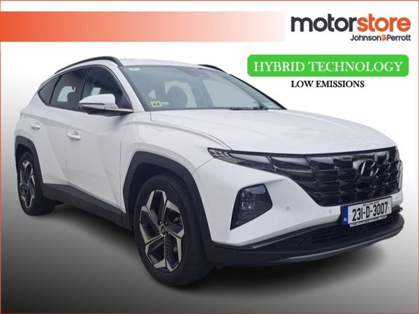 Hyundai Tucson SUV, Petrol Plug-in Hybrid, 2023, White
