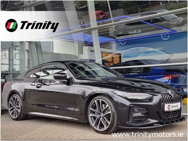 BMW 4-Series Coupe, Diesel, 2021, Black