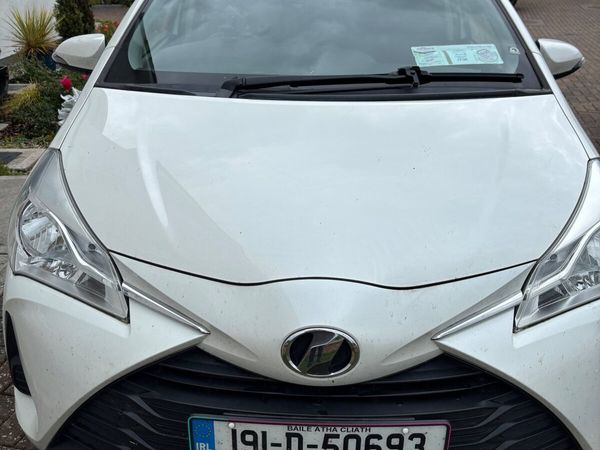 Toyota Vitz Hatchback, Petrol, 2019, White