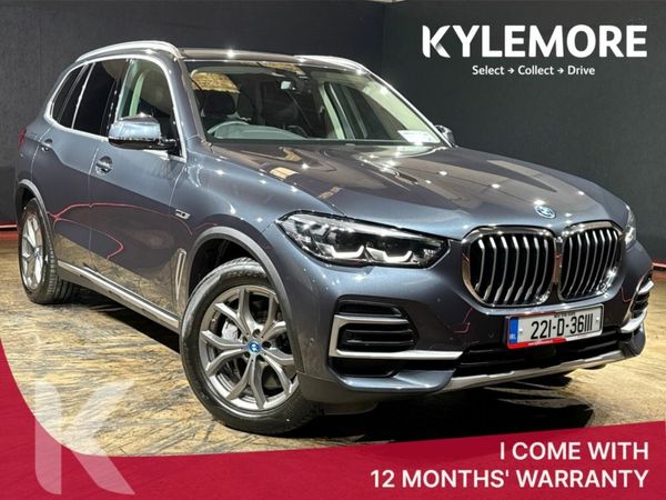BMW X5 SUV, Petrol Plug-in Hybrid, 2022, Black