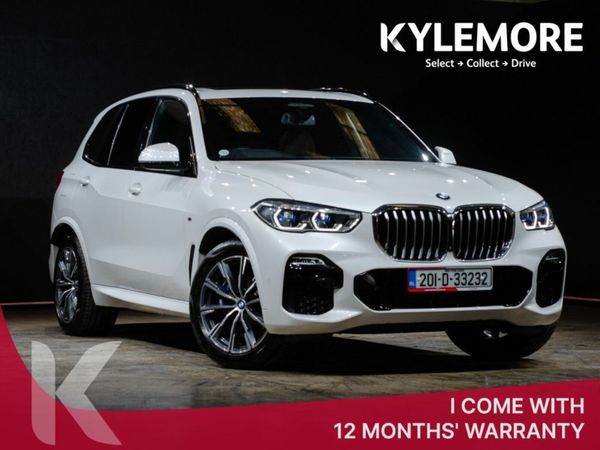 BMW X5 SUV, Petrol Plug-in Hybrid, 2020, White