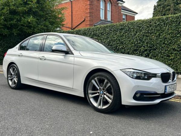 BMW 3-Series Saloon, Petrol Plug-in Hybrid, 2017, White
