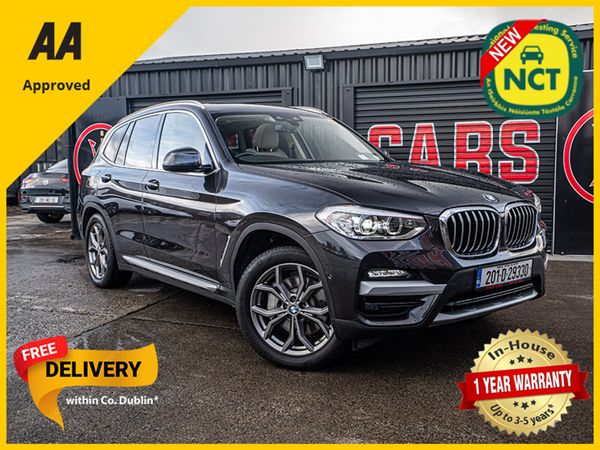 BMW X3 SUV, Petrol Plug-in Hybrid, 2020, Grey
