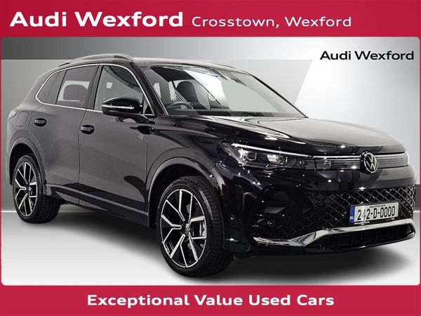 Volkswagen Tiguan SUV, Petrol Hybrid, 2024, Black