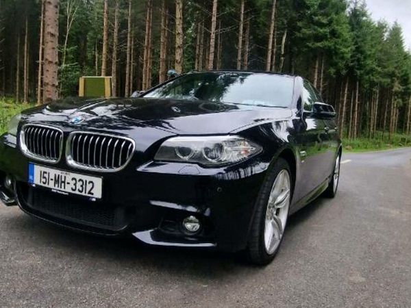 BMW 5-Series Saloon, Diesel, 2015, Black