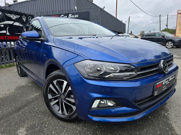 Volkswagen Polo Hatchback, Petrol, 2021, Blue