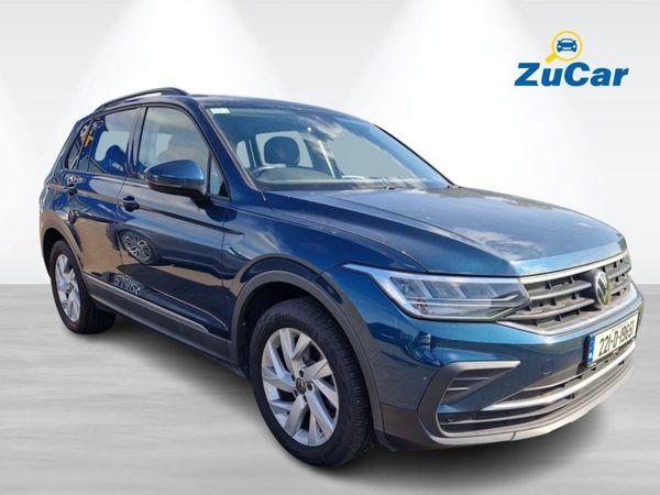 Volkswagen Tiguan SUV, Petrol, 2022, Blue