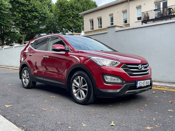 Hyundai Santa Fe SUV, Diesel, 2015, Red