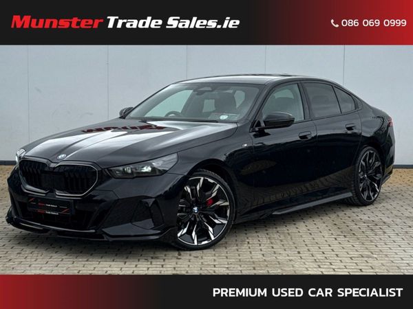 BMW 5-Series Saloon, Petrol Plug-in Hybrid, 2024, Black