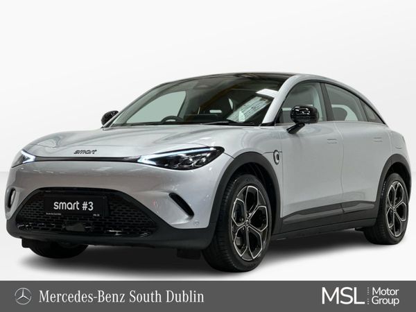 Smart #3 Crossover, Electric, 2025, Silver
