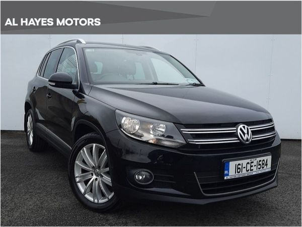 Volkswagen Tiguan SUV, Diesel, 2016, Black