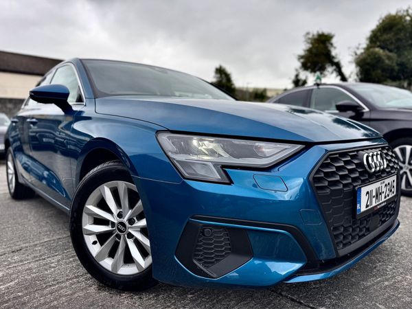Audi A3 Hatchback, Diesel, 2021, Blue