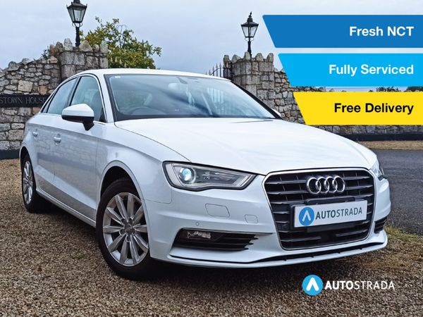 Audi A3 Saloon, Petrol, 2014, White