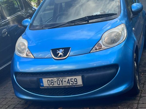 Peugeot 107 Hatchback, Petrol, 2008, Blue