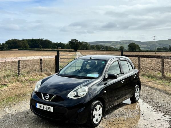 Nissan March Hatchback, Petrol, 2016, Black