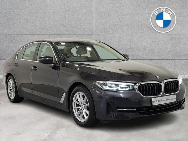 BMW 5-Series Saloon, Diesel Hybrid, 2023, Grey