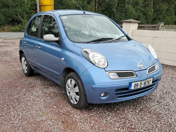 Nissan Micra Hatchback, Petrol, 2009, Blue