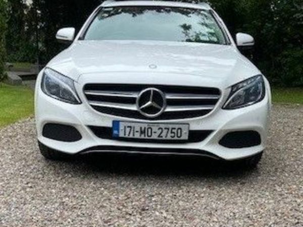 Mercedes-Benz C-Class Estate, Petrol Plug-in Hybrid, 2017, White