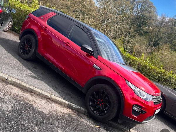 Land Rover Discovery Sport SUV, Diesel, 2019, Red
